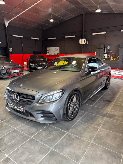 MERCEDES CLASSE C 200 HYBRIDE CABRIOLET AMG LINE COCKPIT