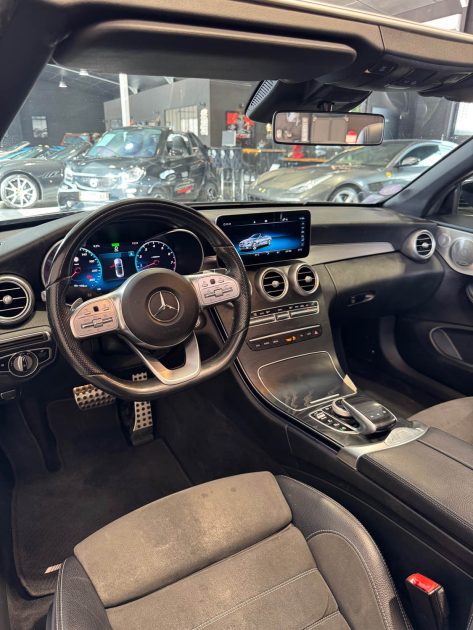MERCEDES CLASSE C 200 HYBRIDE CABRIOLET AMG LINE COCKPIT