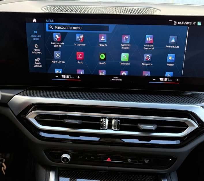 B.M.W. M3 COMPETITION (G81) TOURING 3.0 510CH XDRIVE PACK CARBONE ORIGINE FRANCE GARANTIE 2028