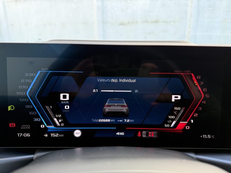 B.M.W. M3 COMPETITION (G81) TOURING 3.0 510CH XDRIVE PACK CARBONE ORIGINE FRANCE GARANTIE 2028