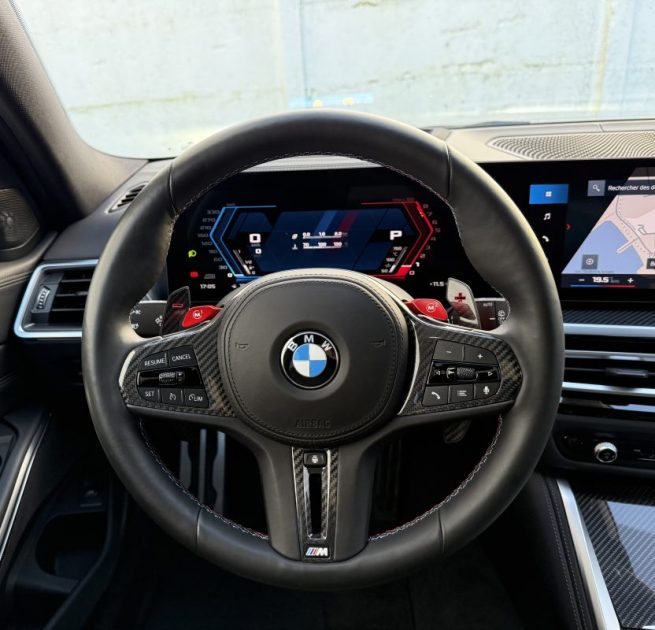 B.M.W. M3 COMPETITION (G81) TOURING 3.0 510CH XDRIVE PACK CARBONE ORIGINE FRANCE GARANTIE 2028