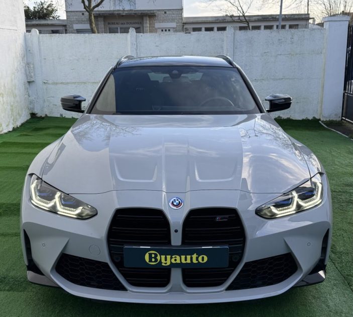 B.M.W. M3 COMPETITION (G81) TOURING 3.0 510CH XDRIVE PACK CARBONE ORIGINE FRANCE GARANTIE 2028