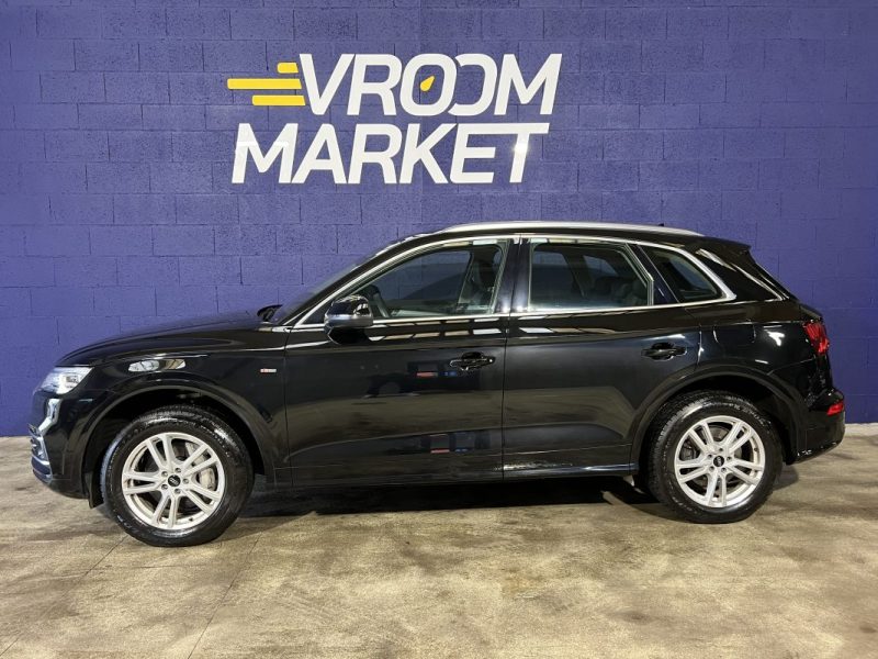 AUDI Q5 HYBRIDE 50 TFSIE 299CH QUATTRO  SLINE - GPS - CUIR - SUIVIE FACTURES AUDI - 80300KM