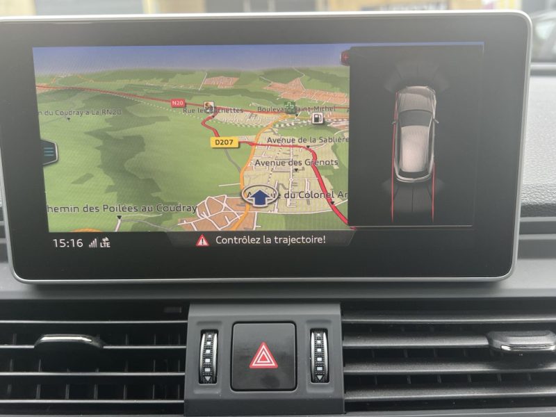 AUDI Q5 HYBRIDE 50 TFSIE 299CH QUATTRO  SLINE - GPS - CUIR - SUIVIE FACTURES AUDI - 80300KM