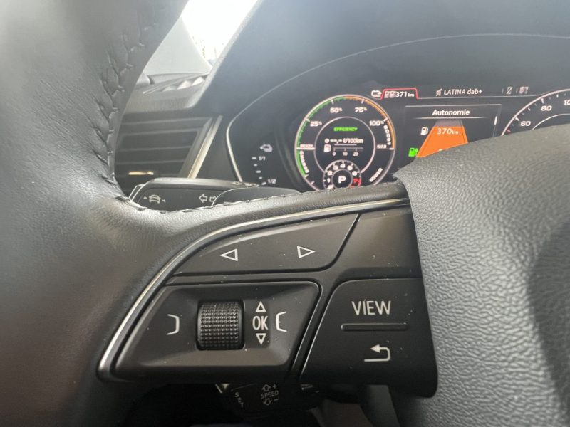 AUDI Q5 HYBRIDE 50 TFSIE 299CH QUATTRO  SLINE - GPS - CUIR - SUIVIE FACTURES AUDI - 80300KM