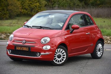 FIAT 500 1.2 8V 69CH LOUNGE - 60 000KM -DISTRI NEUVE 2018