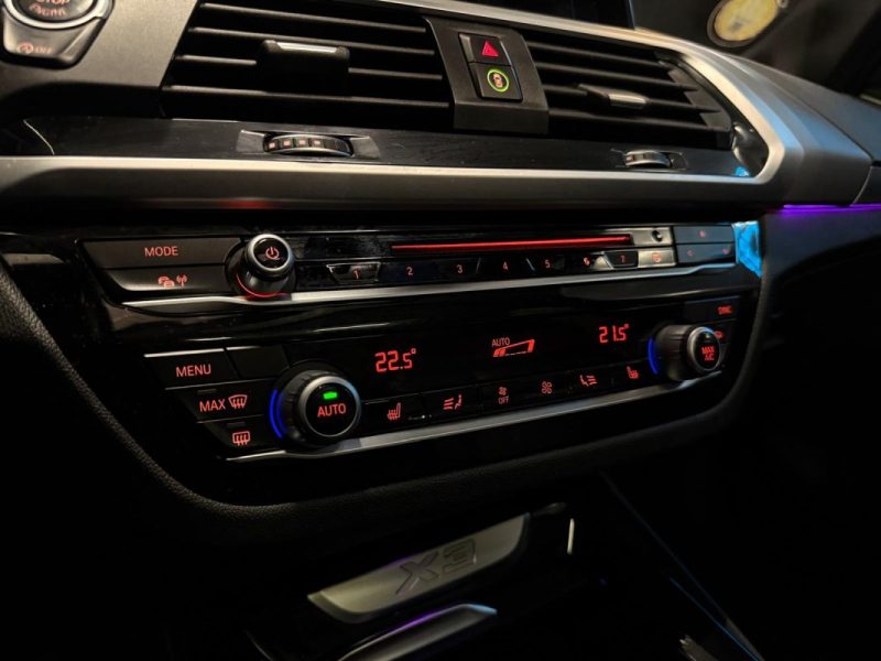 BMW X3 XDRIVE 20DA 190CH M Sport / TOIT OUVRANT + HARMAN KARDON + SUIVIE BMW / 