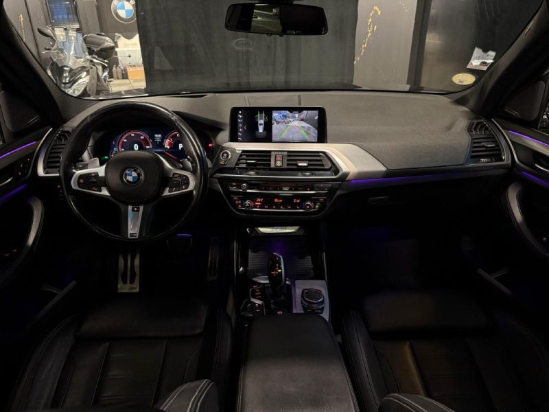 BMW X3 XDRIVE 20DA 190CH M Sport / TOIT OUVRANT + HARMAN KARDON + SUIVIE BMW / 