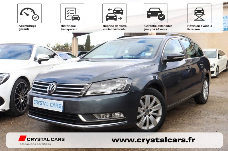 VOLKSWAGEN PASSAT VARIANT  2.0 TDI 140ch DSG BlueMotion Confortline