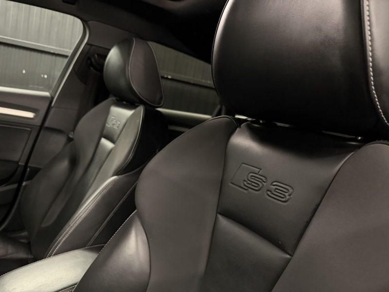 AUDI S3 SPORTBACK 2.0 TFSI 300 QUATTRO TOIT OUVRANT CUIR BOITE AUTO / ORIGINE FRANCE - Garantie 1 an