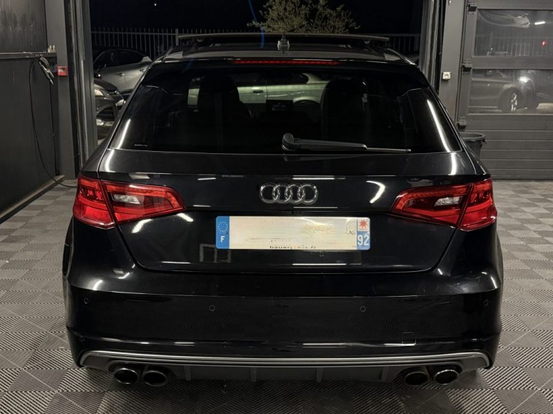 AUDI S3 SPORTBACK 2.0 TFSI 300 QUATTRO TOIT OUVRANT CUIR BOITE AUTO / ORIGINE FRANCE - Garantie 1 an