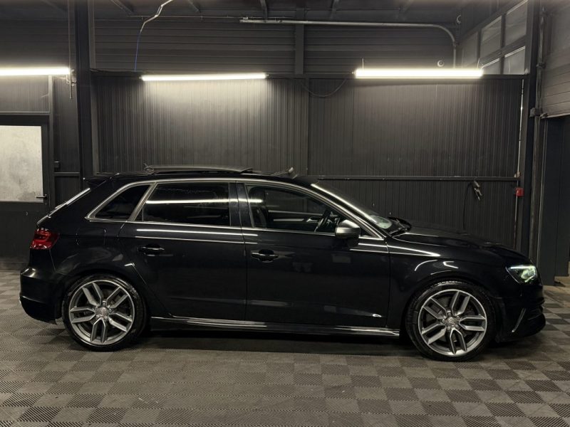 AUDI S3 SPORTBACK 2.0 TFSI 300 QUATTRO TOIT OUVRANT CUIR BOITE AUTO / ORIGINE FRANCE - Garantie 1 an
