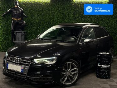 AUDI S3 SPORTBACK 2.0 TFSI 300 QUATTRO TOIT OUVRANT CUIR BOITE AUTO / ORIGINE FRANCE - Garantie 1 an