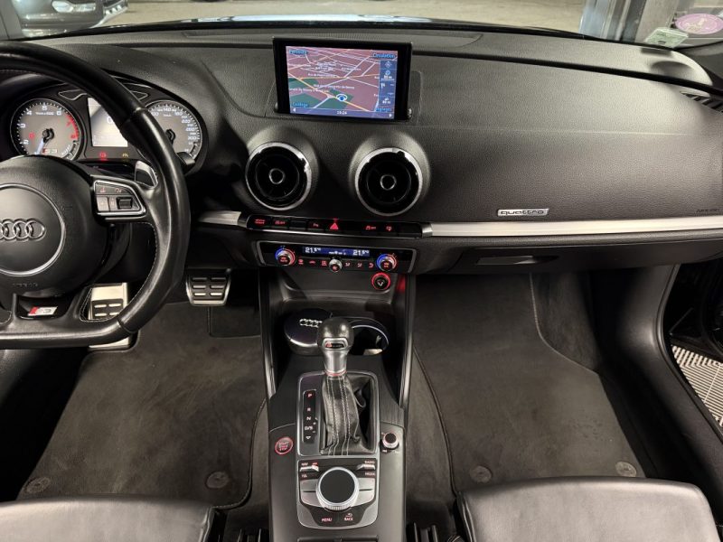 AUDI S3 SPORTBACK 2.0 TFSI 300 QUATTRO TOIT OUVRANT CUIR BOITE AUTO / ORIGINE FRANCE - Garantie 1 an
