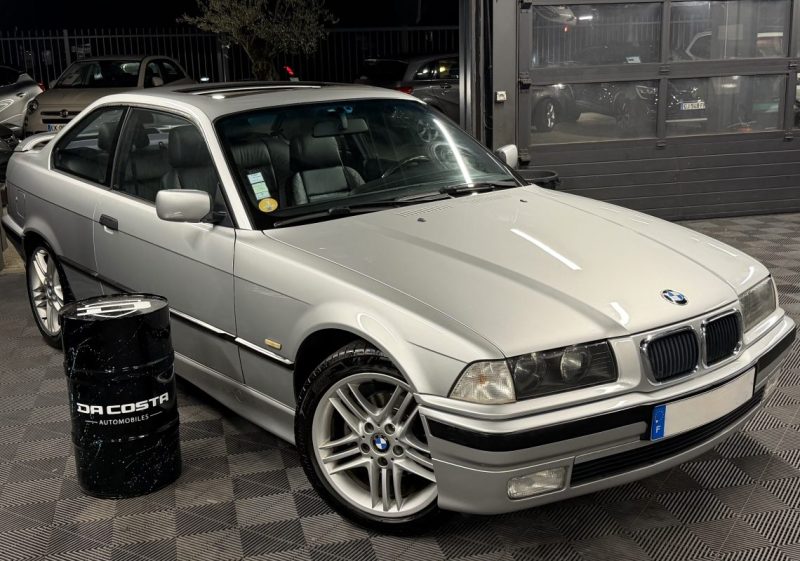 BMW SERIE 3 E36 COUPE 328 i 2.8 i 193 Cv BOITE AUTO CUIR TOIT OUVRANT ORIGINE FRANCE - Garantie 1 an