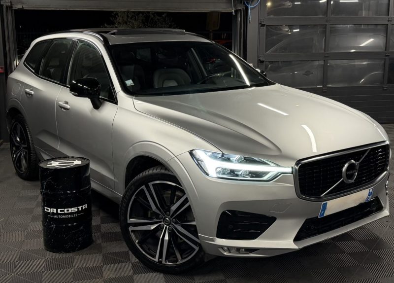 VOLVO XC60 II B4 R-DESIGN 2.0 TDi Mild Hybrid 197 Cv 4x4 BVA8 1ERE MAIN ATTELAGE - GARANTIE 1 AN