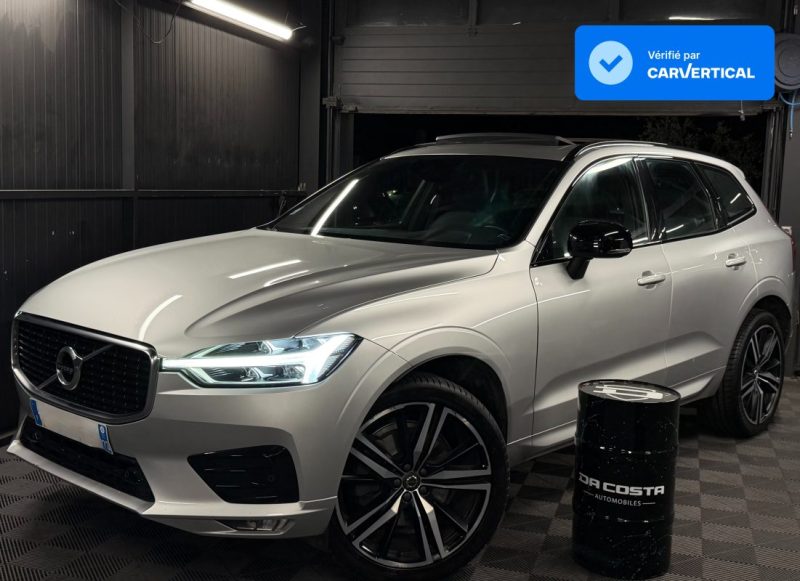VOLVO XC60 II B4 R-DESIGN 2.0 TDi Mild Hybrid 197 Cv 4x4 BVA8 1ERE MAIN ATTELAGE - GARANTIE 1 AN
