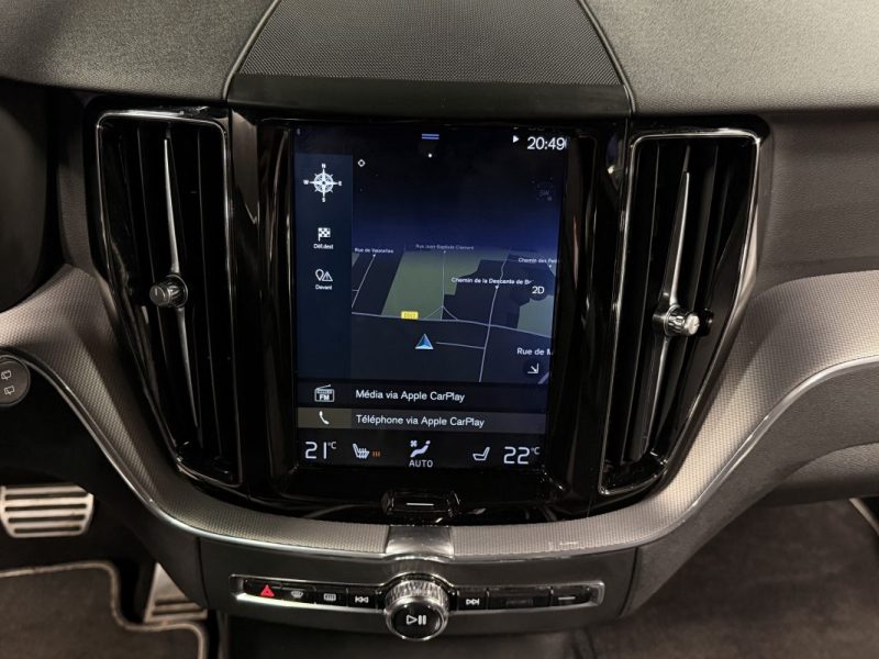 VOLVO XC60 II B4 R-DESIGN 2.0 TDi Mild Hybrid 197 Cv 4x4 BVA8 1ERE MAIN ATTELAGE - GARANTIE 1 AN
