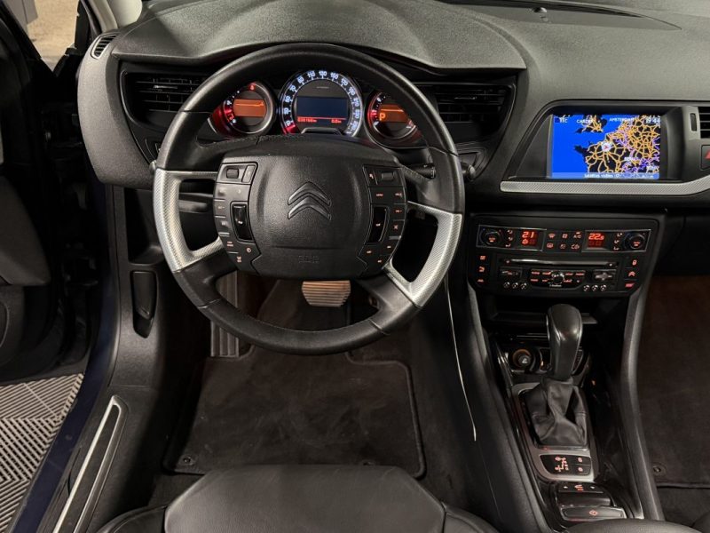 CITROEN C5 PHASE 2 EXCLUSIVE 1.6 THP 156 Cv 1ERE MAIN BOITE AUTO GPS 38 100 Kms - GARANTIE 1 AN