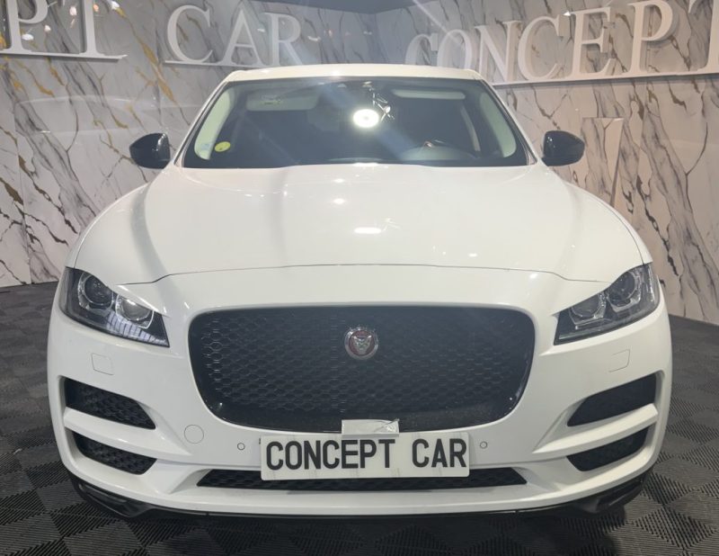 JAGUAR F-PACE 20D PURE 2018 - 56 102Kms - BVA - Premier Main - Suivit JAGUAR