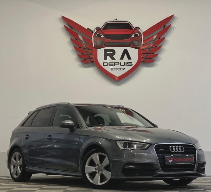 AUDI A3 2.0 TDI 184CH S-LINE S-TRONIC QUATTRO VENTE EXPORT PRO