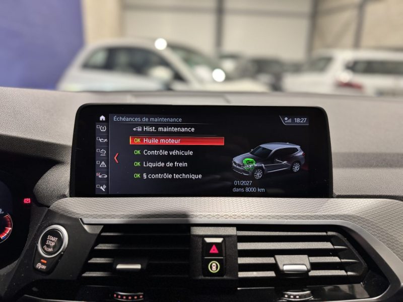 BMW X3 xDrive 30D 265ch G01 PACK M / SUIVI COMPLET BMW