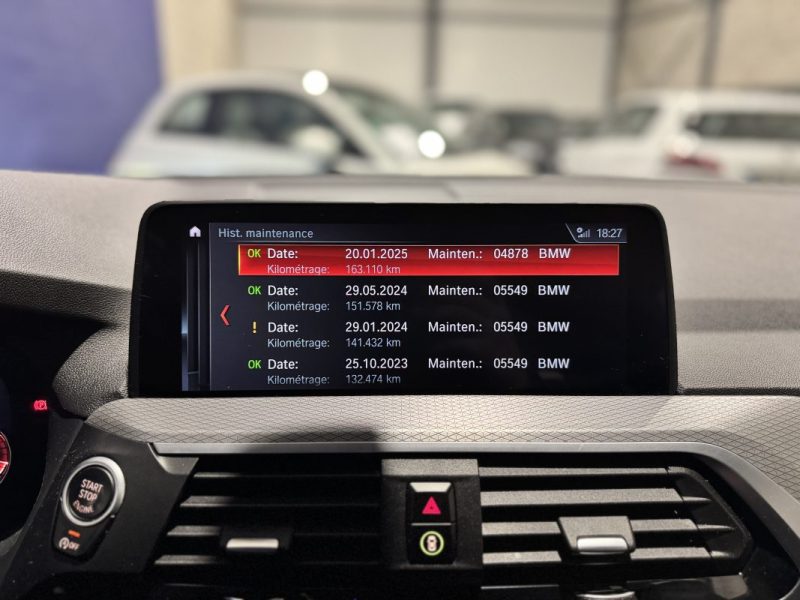 BMW X3 xDrive 30D 265ch G01 PACK M / SUIVI COMPLET BMW