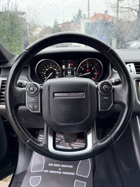 LAND ROVER RANGE ROVER SPORT 3.0 TD V6   2017 - 85 200Kms -PACK SVR - FEUX 2024 - SUIVIT LAND ROVER