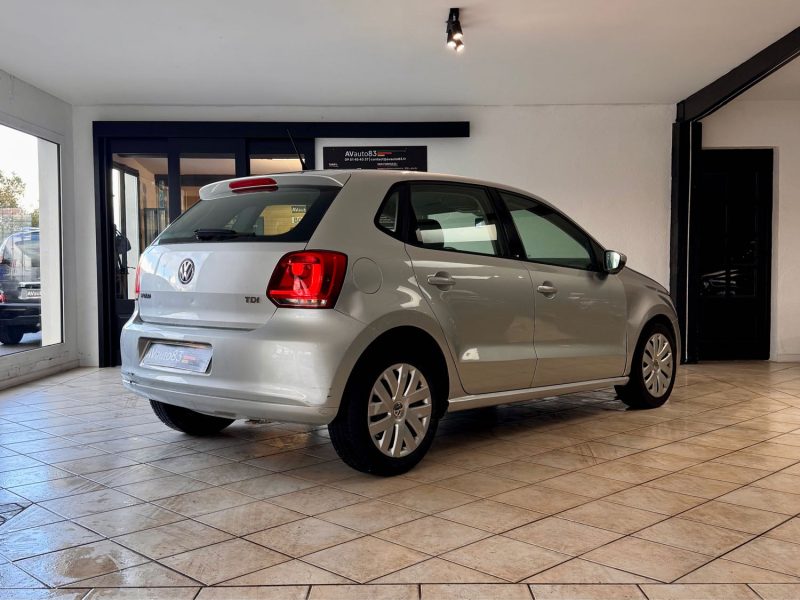 VOLKSWAGEN POLO 1.6 TDI 75 CH CONFORTLINE – GROS ENTRETIEN RÉCENT – 4990