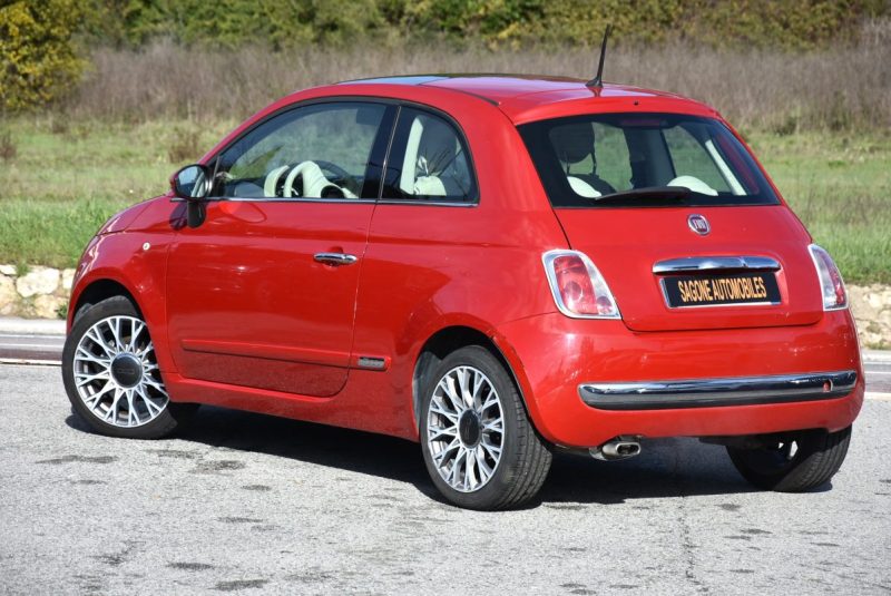 FIAT 500 1.2 8V 69CH LOUNGE - 45 800 KM -DISTRI NEUVE 2015