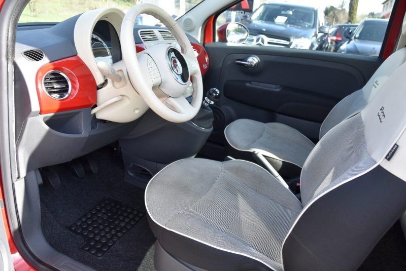 FIAT 500 1.2 8V 69CH LOUNGE - 45 800 KM -DISTRI NEUVE 2015