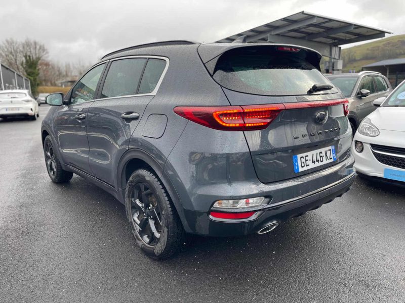 KIA SPORTAGE 1.6 CRDi 136ch MHEV Black Edition 4x2 DCT7 - Garantie 12 mois sur toute la France