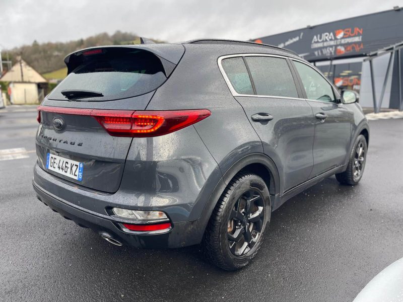 KIA SPORTAGE 1.6 CRDi 136ch MHEV Black Edition 4x2 DCT7 - Garantie 12 mois sur toute la France