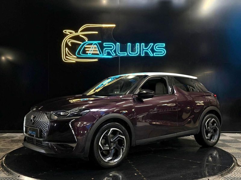 DS DS3 CROSSBACK Grand Chic 130CH EAT8 / CUIR COMPLET + AFFICHAGE TETE HAUTE + DS LED VISION / 