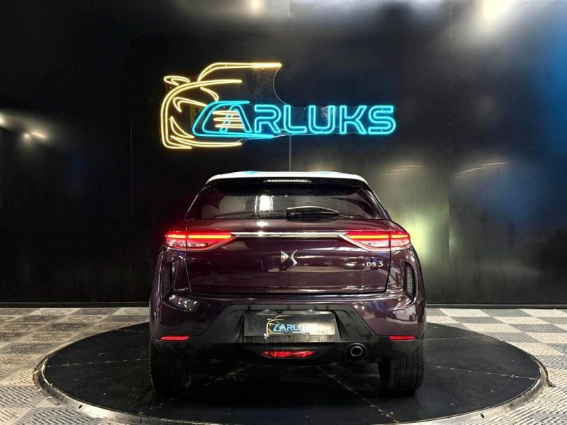 DS DS3 CROSSBACK Grand Chic 130CH EAT8 / CUIR COMPLET + AFFICHAGE TETE HAUTE + DS LED VISION / 