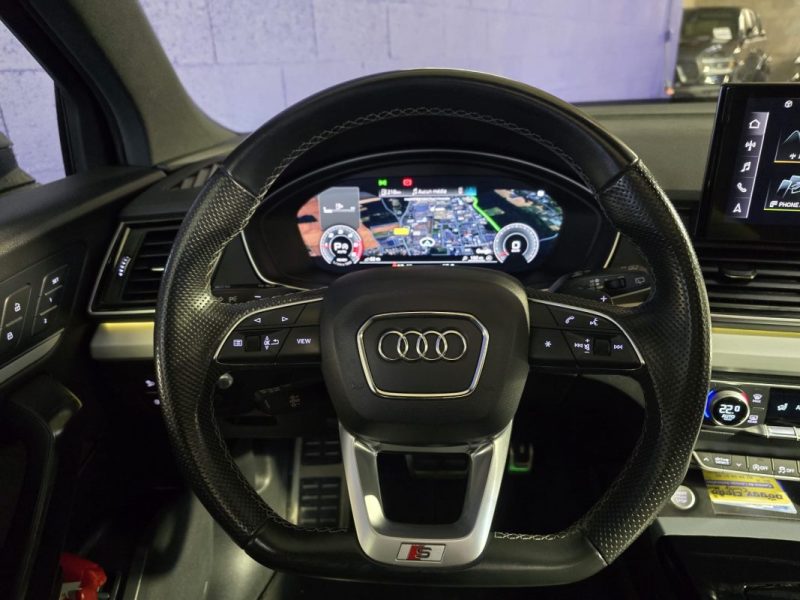 AUDI Q5 40 TDI S-LINE DIESEL HYBRID 204Cv QUATTRO - BVA - SUIVIS AUDI - ENTRETIEN A JOUR