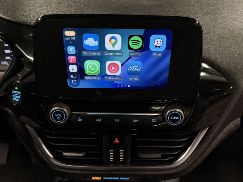 FORD FIESTA 5 PHASE 2 TITANIUM 1.0 ECOBOOST 100 Cv APPLE CARPLAY & ANDROID AUTO - GARANTIE 1 AN