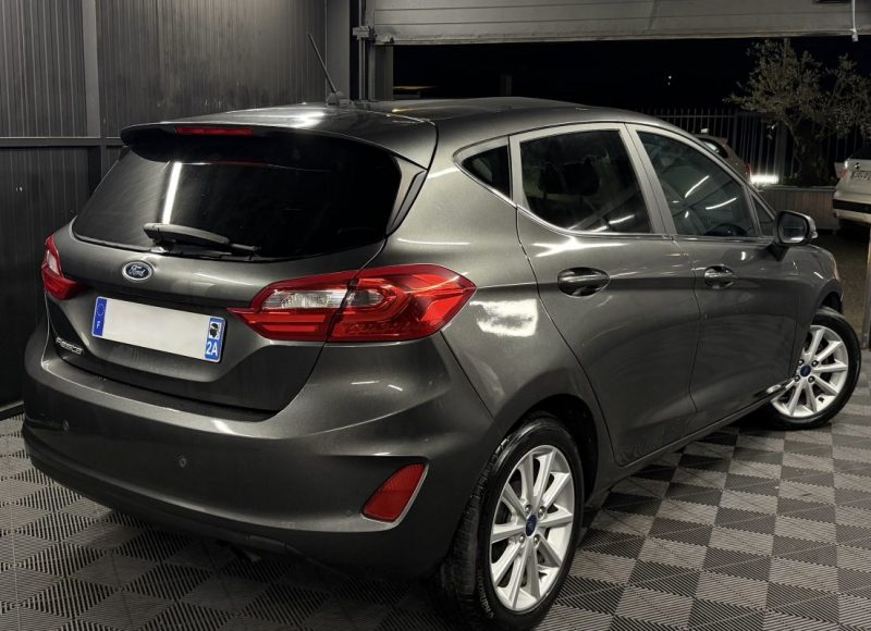 FORD FIESTA 5 PHASE 2 TITANIUM 1.0 ECOBOOST 100 Cv APPLE CARPLAY & ANDROID AUTO - GARANTIE 1 AN