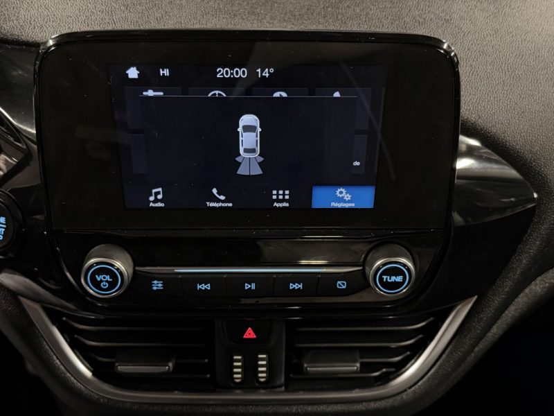 FORD FIESTA 5 PHASE 2 TITANIUM 1.0 ECOBOOST 100 Cv APPLE CARPLAY & ANDROID AUTO - GARANTIE 1 AN