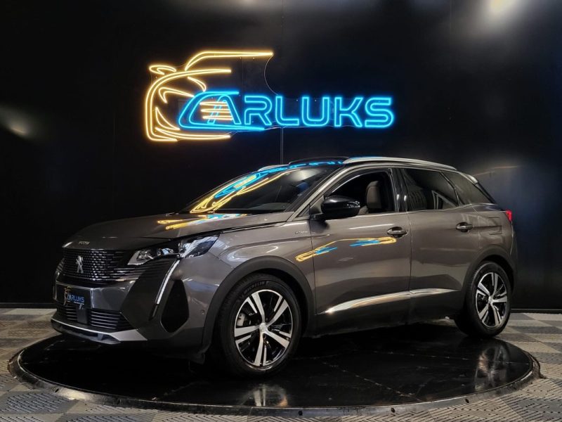 PEUGEOT 3008 HYBRID 225ch GT Line 1er MAIN / TOIT OUVRANT + ANGLE MORTS + SUIVI PEUGEOT /