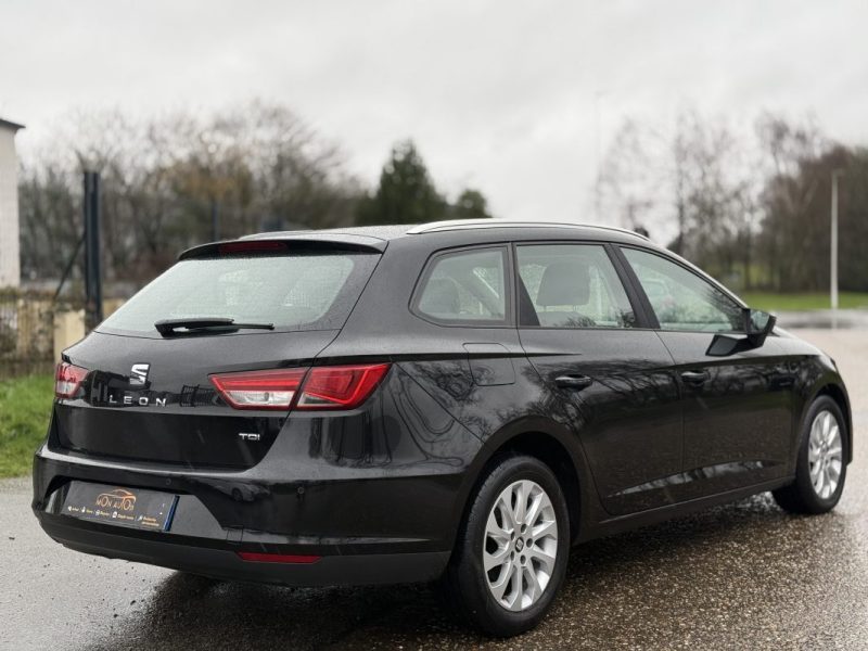 Seat Leon ST 1.6 TDI 105 ch Style Business – Bluetooth – Clim – Révisée & Garantie 6 mois