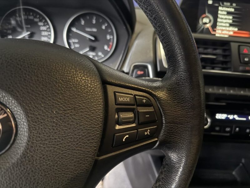 BMW SERIE 1 116D SPORT 2017 PHASE 2  / SIEGES CHAUFFANTS / RÉGULATEUR / JANTES 18