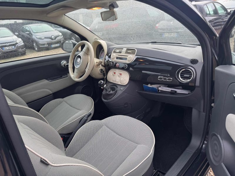 FIAT 500 0.9 8V TWINAIR 105CH Lounge 2014