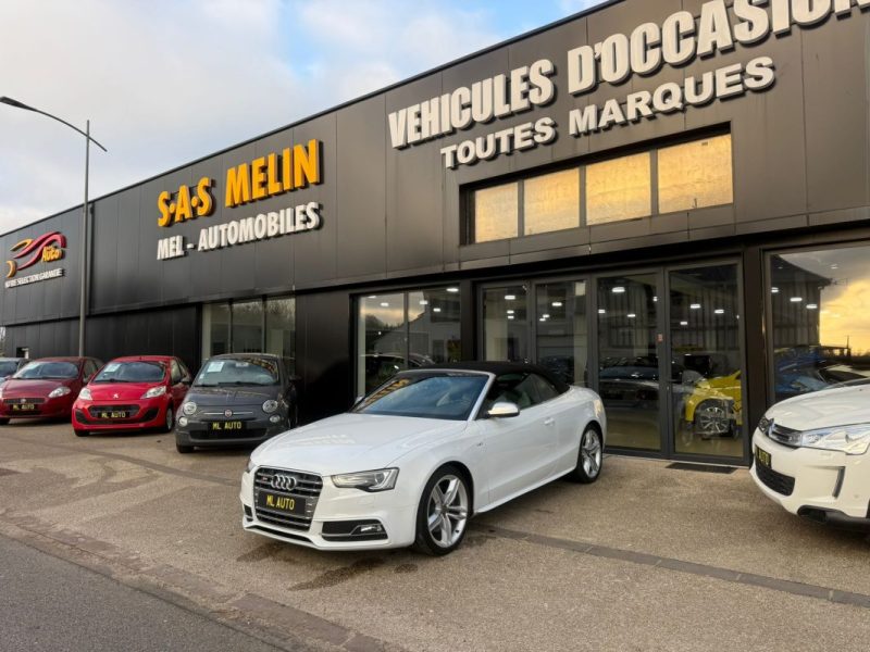 Audi S5 Cabriolet V6 3.0 TFSI 333Ch S Tronic 7 Quattro