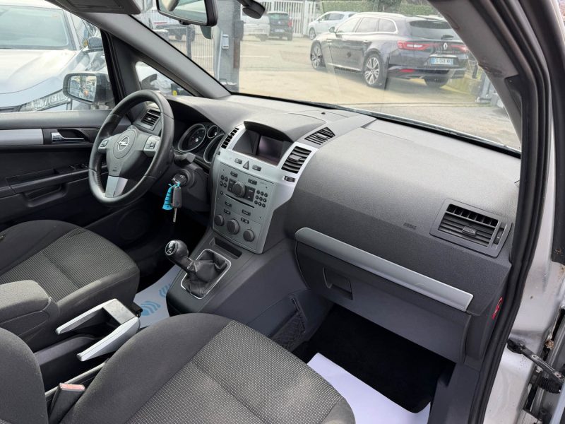 OPEL ZAFIRA B 1.7 CDTI 125CV  7 PLACE PHASE 2 GARANTIE 1ERE MAIN