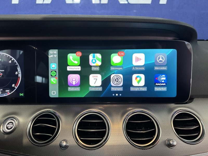 MERCEDES-BENZ CLASSE E  350 D CDI 258 CH  9G-TRONIC V6  bluetec  FASCINATION 2017