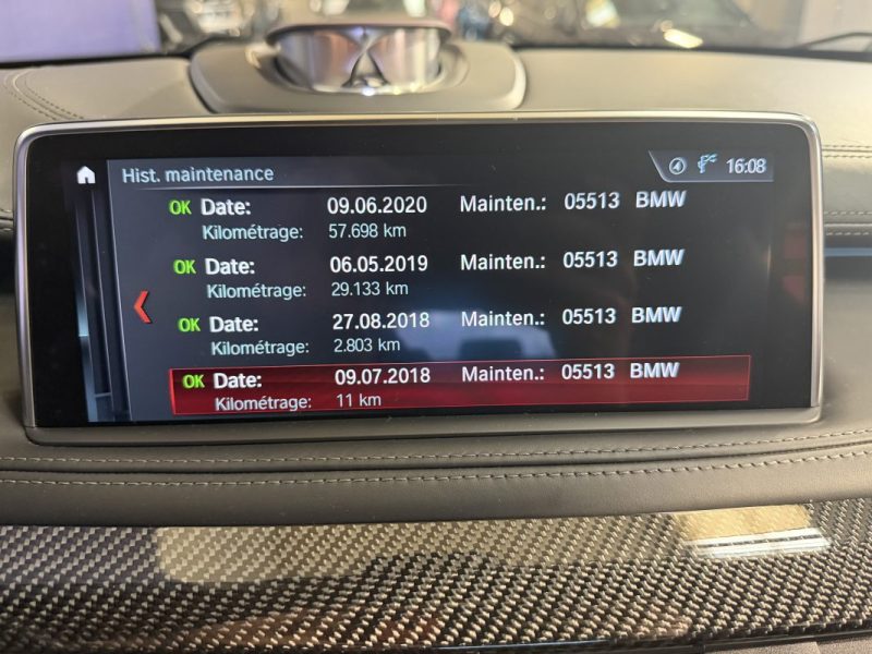 BMW X6 M F86 575cv - TOIT OUVRANT - BANG & OLUFSEN - SOFT CLOSE - SUIVI FULL BMW   