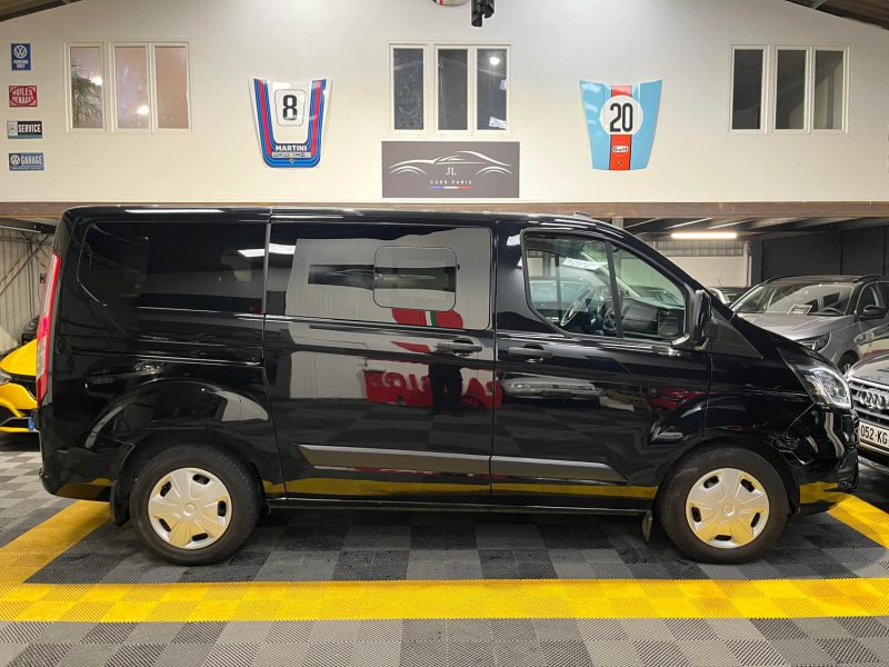 magnifique FORD CUSTOM 2.0 EcoBlue 130ch 9 places (RADAR DE RECUL, APPEL CARPLAY ,BLUETOOTH )