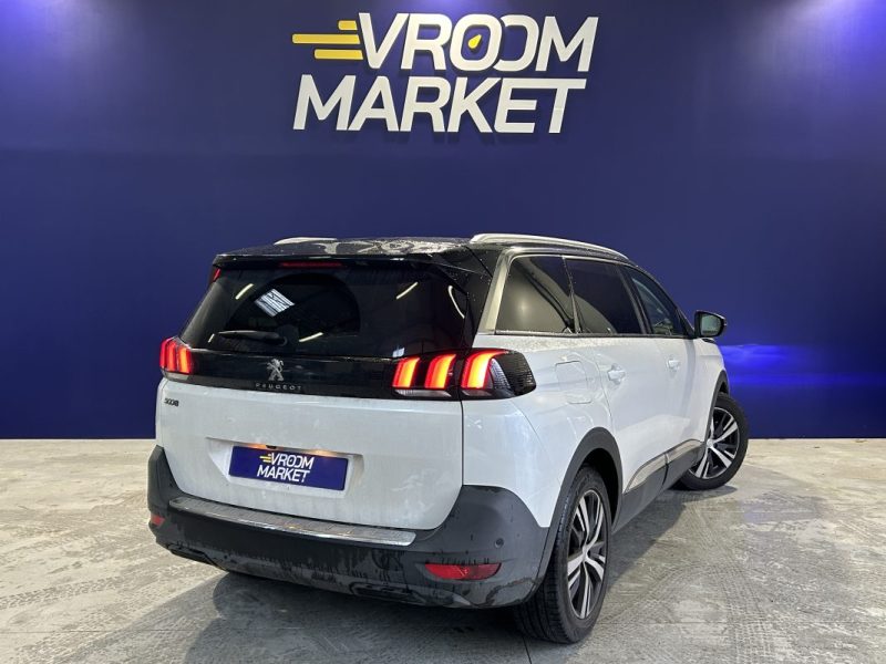 PEUGEOT 5008 1.2 PURETECH 130CH ALLURE / DISTRIBUTION RÉCENTE / APPLE CAR PLAY & ANDROÏD AUTO