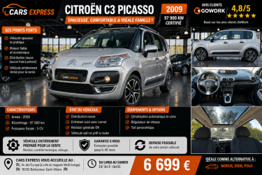 CITROEN C3 PICASSO 1,6 HDI TOIT PANORAMIQUE GARANTIE 6MOIS
